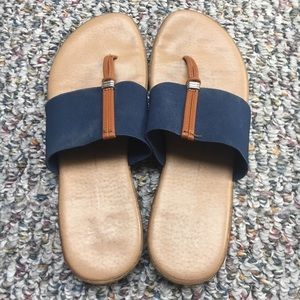 navy blue sandals